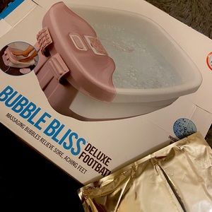 Foot Spa w/ included exfoliation foot peel